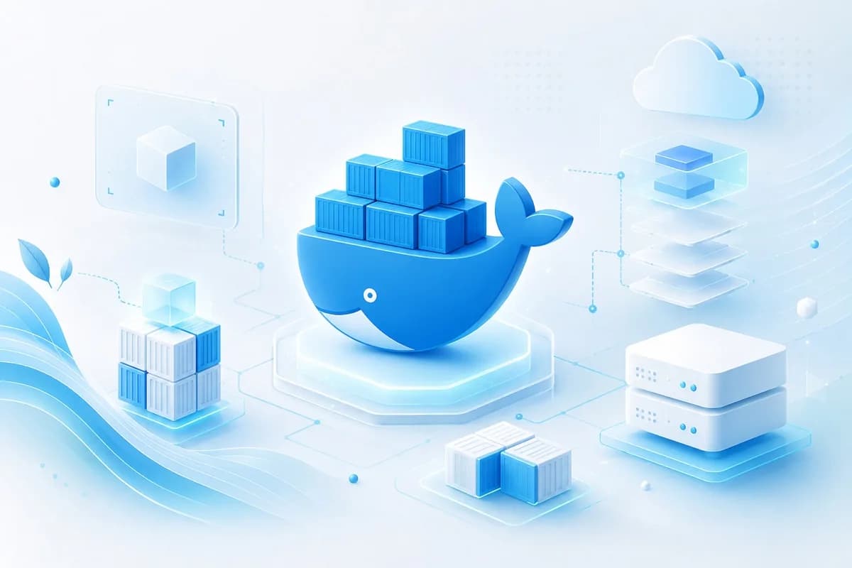 Docker kursunun üz qabığı