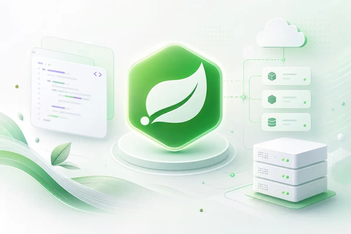 Spring Boot və REST API kursunun üz qabığı